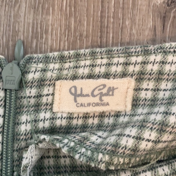 John Galt// Brandy Plaid Skirt - Picture 2 of 2